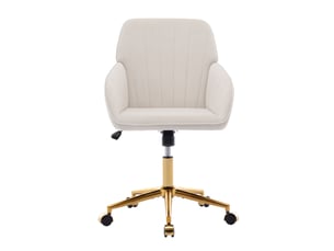 Chaise de bureau <strong>STILVORA</strong> <strong></strong> avec assise réglable en hauteur