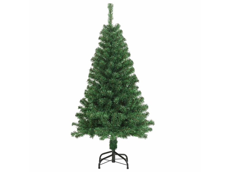  Sapin de noël - arbre de noël artificiel vert 150 cm pvc, acier et plastique  - Conforama E