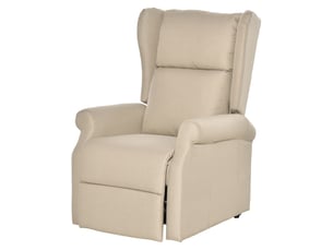 Fauteuil relax électrique  <strong></strong> Tissu beige