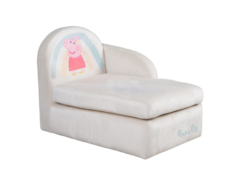Canapé Enfant Lil Sofa - Avec Pieds En Bois Stables - Velours Bleu Canapé Enfant Lil Sofa - Avec Pieds En Bois Stables - Velours Bleu