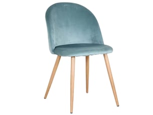 Chaise de cuisine chaise usage multifonction dossier incurvé style moderne ensemble de 6 chaises