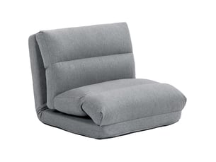 Fauteuil convertible  PANGIVO Tissu gris