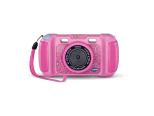 Appareil photo enfant rose 2,4 pouces 16 mpx lentille rotative 55+ effets