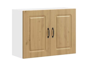 Armoire murale cuisine kalmar chêne artisanal bois d'ingénierie shl8281