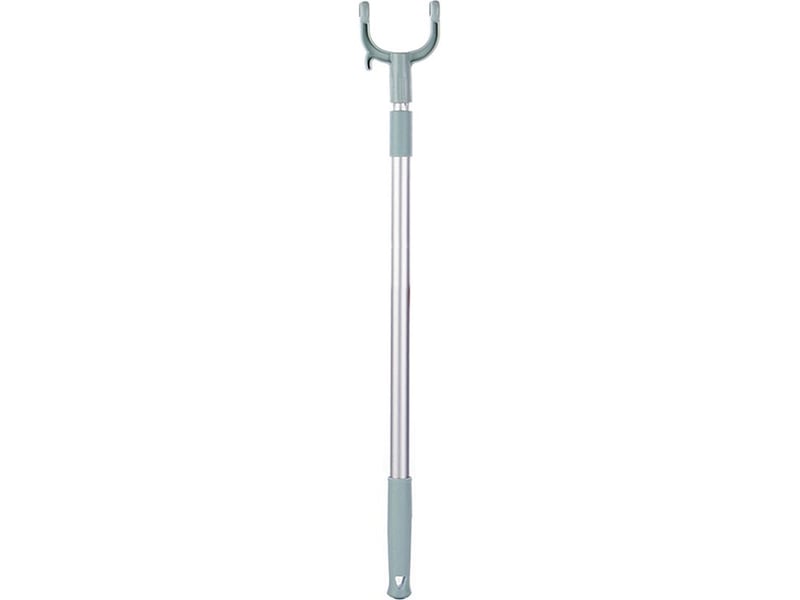  Perche à vêtements télescopique réglable en aluminium avec cintres, tringle à habits extensible pour dressing, lot de 2  - Conforama A