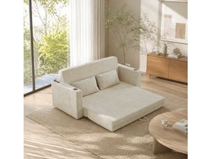 Deplimousse convertible 2 places <strong>MODENVIE</strong> <strong></strong> beige