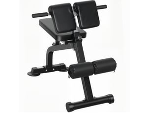 Banc de musculation réglable 96,6x68 cm métal noir
