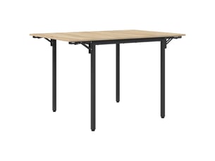 Vidaxl table à manger extensible 120 x 81,5 x 75 cm bois d'ingénierie