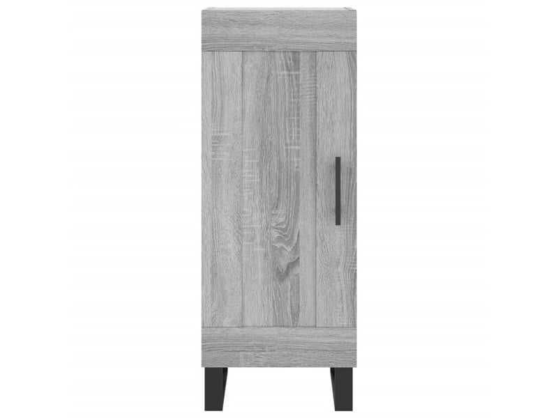  Buffet - bahut - meuble de rangement sonoma gris 34,5x34x90 cm bois d'ingénierie  - Conforama E