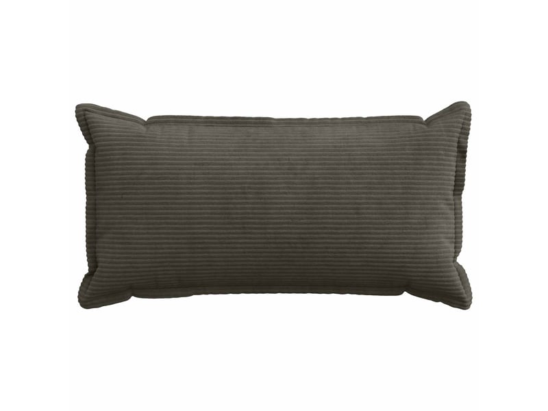  Lot de 2 housses de coussin houten anthracite 40 x 70 cm cf49271  - Conforama A
