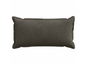 Lot de 2 housses de coussin houten anthracite 40 x 70 cm cf49271