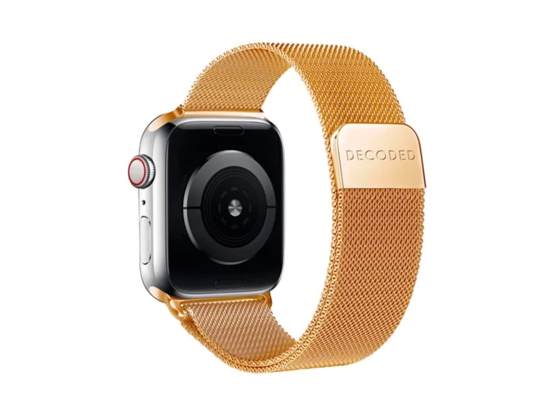  Bracelet pour apple watch 38 ,  40 ,  41 ,  42 mm modèle milan traction v2 decoded dorée D26AWS41MTS2GD - Conforama A