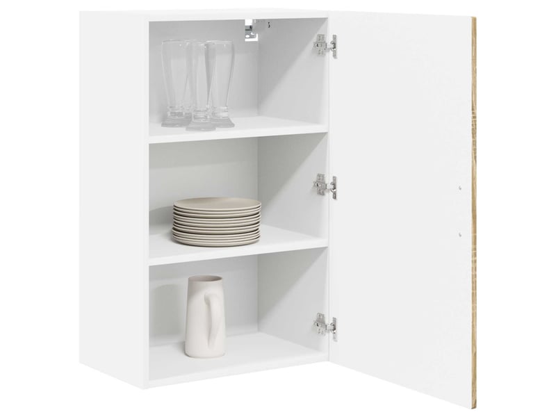  Meuble mural de cuisine, armoire de cuisine chêne sonoma 50x31x80cm shl9962  - Conforama C