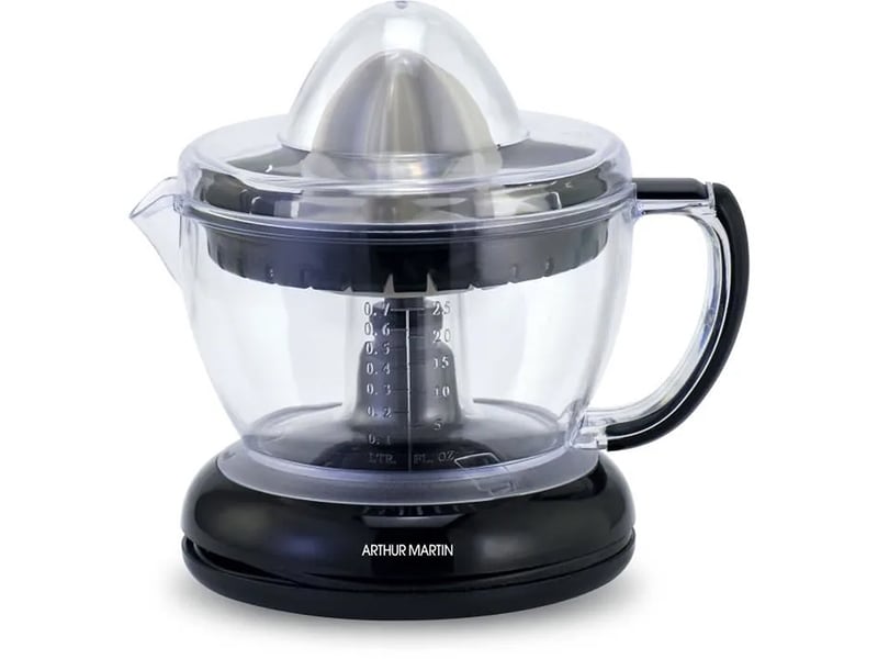Arthur martin - presse-agrumes 0.7l 40w noir  ampa07 - AMPA07 - Conforama A