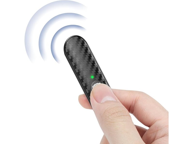  Télécommande bluetooth 5.0 atumtek en fibre de carbone, déclencheur rechargeable par usb-c pour ios et android  - Conforama B