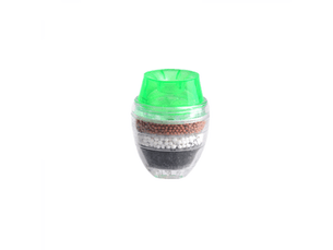 Mini filtre à eau purificateur de robinet purificateur de charbon outil maison(vert)
