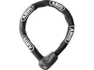 Abus antivol à chaîne granit citychain xplus 1060 - antivol vélo en acier trempé - niveau de sécurité 15-85 cm - noir