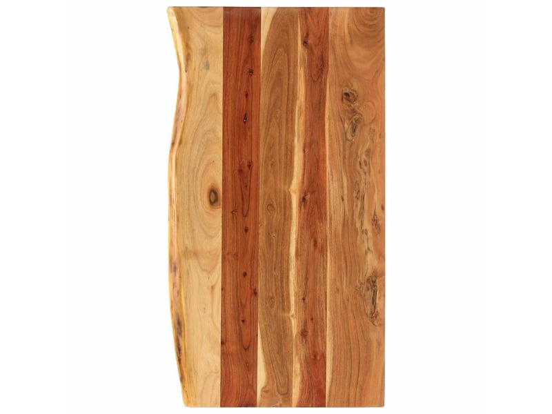  Dessus de meuble-lavabo de salle de bain acacia 100x52x3,8 cm cf64786  - Conforama B