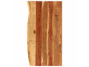 Dessus de meuble-lavabo de salle de bain acacia 100x52x3,8 cm cf64786