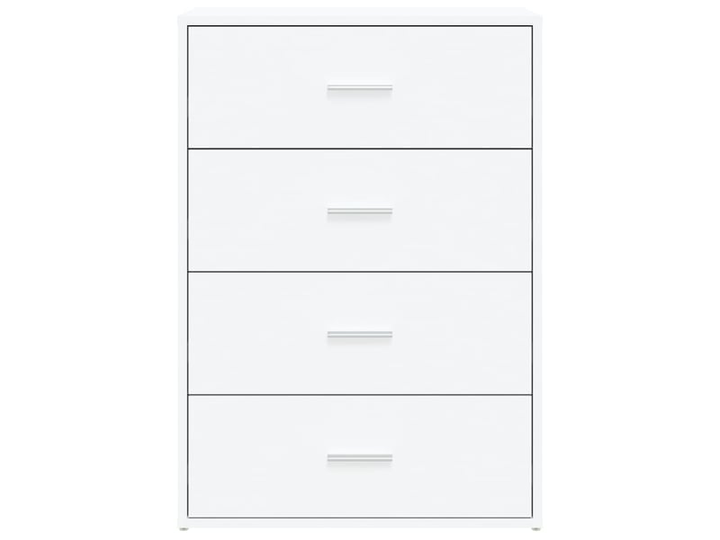  Buffet - bahut - meuble de rangement blanc 60x31x84 cm bois d'ingénierie  - Conforama E