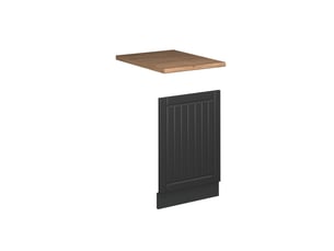 Vicco façade, gris foncé, 45cm , pt chêne