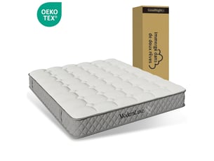 Matelas 180x200 cm <strong></strong>  <strong></strong> Ressorts ensachés + mousse soutien Ferme épaisseur 20 cm