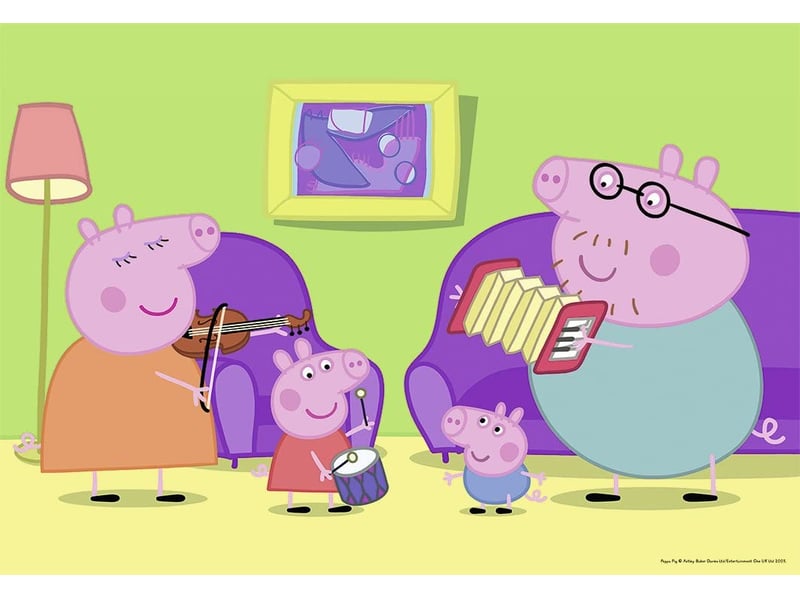  La maison peppa pig 2x12 puzzle 075966 - Conforama B