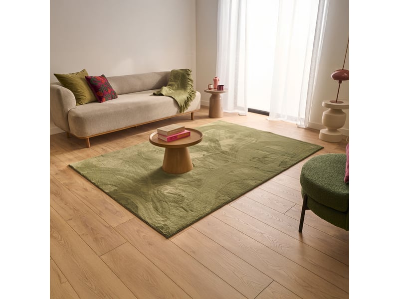  Nube - tapis en tissu doux vert - 160x230 cm NUB6000VER-160X230 - Conforama C