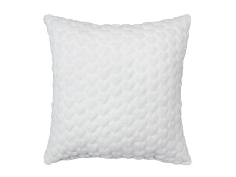 Coussin blanc 45 cm 45 cm ALMA - Conforama A