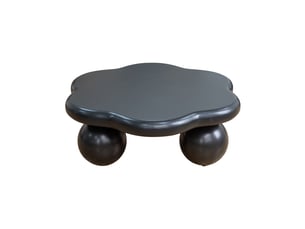 Table basse floral(e) coloris noir <strong>HAUSS SPOLE</strong> <strong></strong> - 79 cmx79 cm