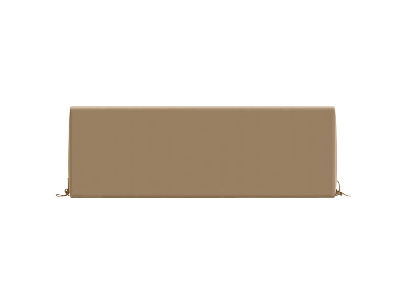  Coussin de dossier, coussin de dos soest 100 % polyester taupe 120 x 20 x 40 cm cf55241  - Conforama D