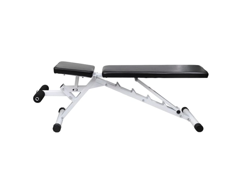  Banc d'entraînement avec jeu d'haltères et de disques de poids 60,5 kg 02_0000054  - Conforama C