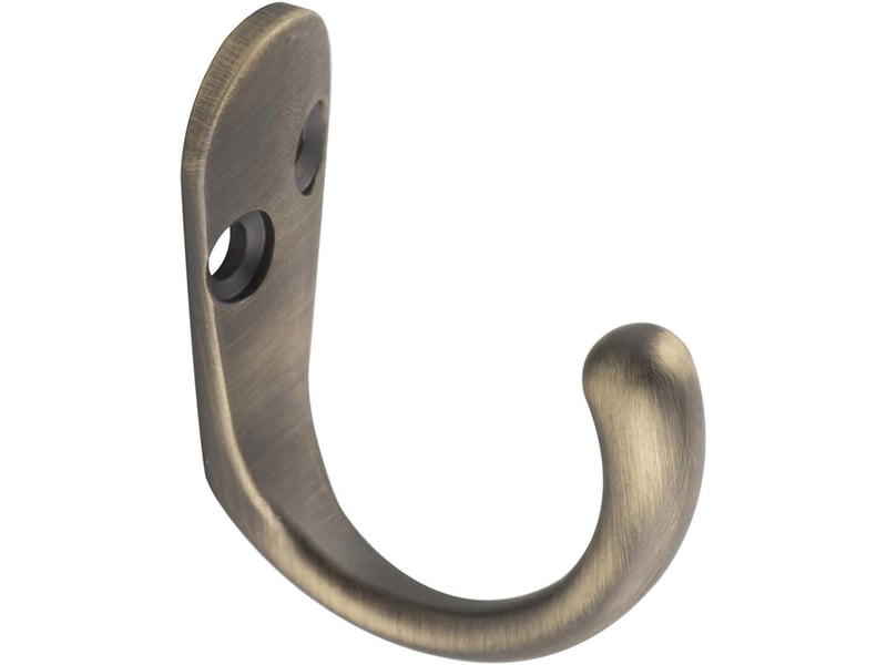  Crochets pour vêtements de salle de bain, pour vêtements d'armoire, bronze 10 pièces, vert  - Conforama C
