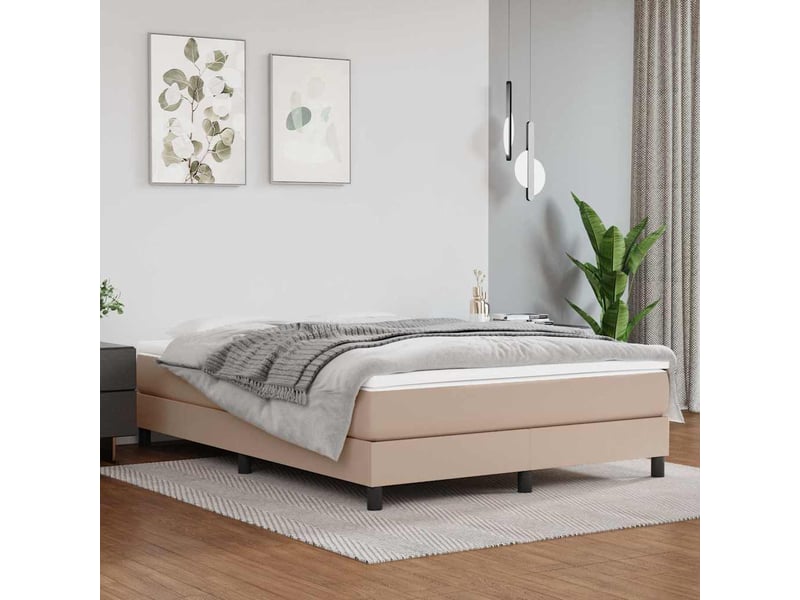  Matelas de lit à ressorts ensachés fermeté moyenne cappuccino 140x200x20 cm  - Conforama B