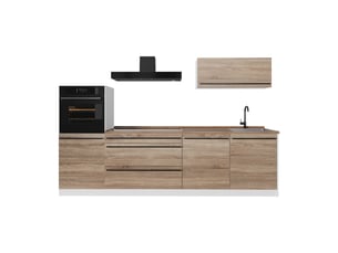 Vicco cuisine, sonomablanc, 280cm sans plan de travail