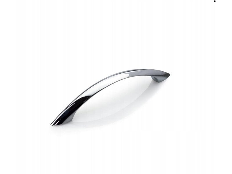  Poignée pour portes, classique, en forme de larme, chromée, 96 mm  - Conforama B