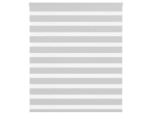 Store zèbre, store de fenêtre gris clair largeur du tissu 130,9 cm polyester cf48464