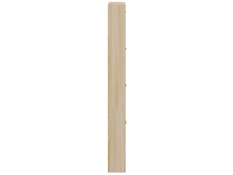 Meuble à chaussure | armoire à chaussures chêne 59x17x150 cm bois d'ingénierie  - Conforama E