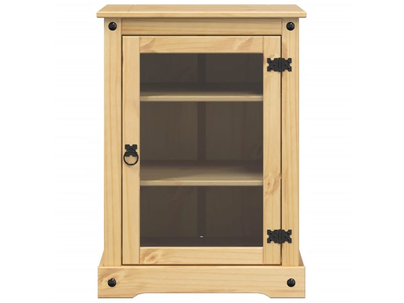  Meuble tv - meuble hifi corona 60x50x82 cm bois de pin massif  - Conforama D