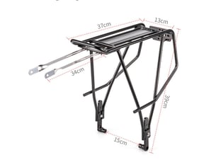Porte-bagages de vélo pour frein à disque et non-frein à disque – charge max 30 kg