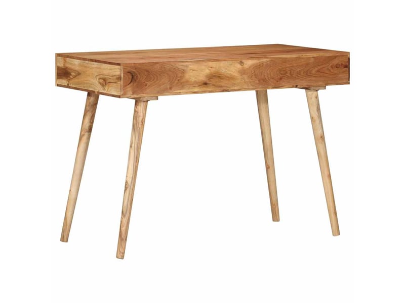  Table de console, console meuble 110x50x76 cm bois d'acacia massif  - Conforama C