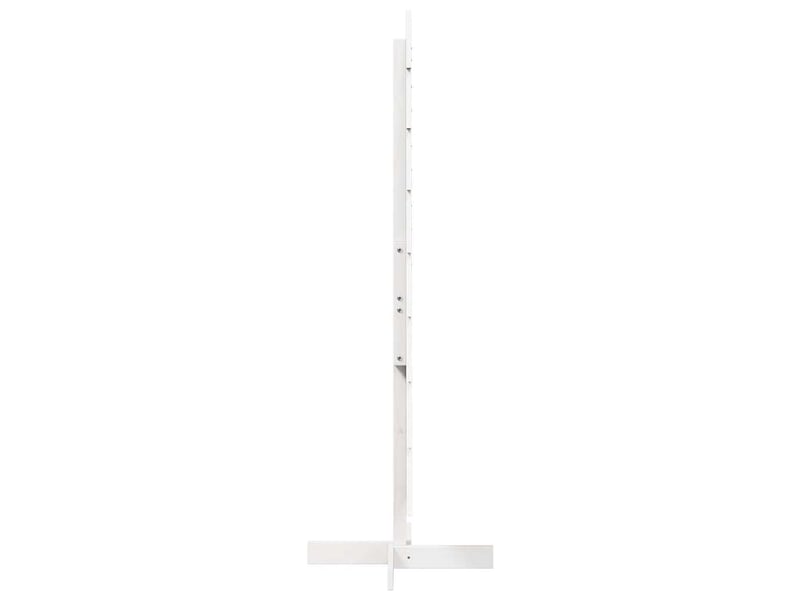  Sapin de noël - arbre de noël en bois pour décoration blanc 150 cm pin massif  - Conforama D