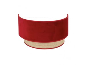 Applique murale fabrilamp reyes naturel rouge e27 17 x 30 x 16 cm