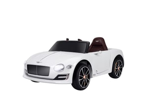 Voiture électrique enfant bentley gt 108x60x43 cm avec télécommande métal blanc