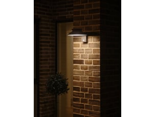 Applique descendante extérieur solaire, justina en métal anthracite, ip44, nordlux