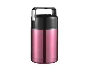 Récipient isotherme 800 ml – boîte alimentaire isotherme, rose et rouge