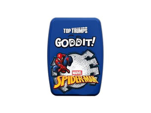 Jeu de cartes goddit spider-man deuxieme edition en boite metal bleue