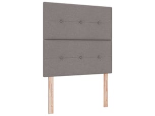 Tete de lit A poser largeur 100 cm   taupe