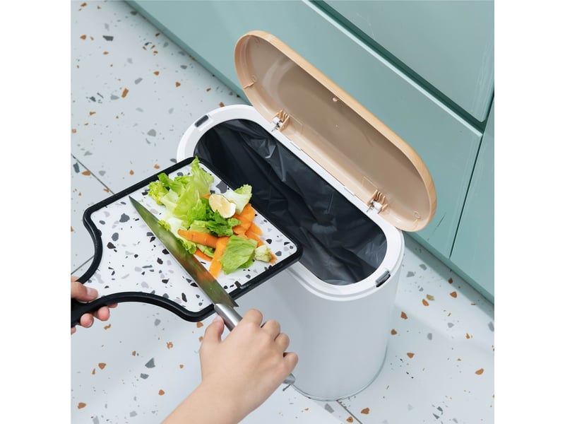 Kitchen move - poubelle de salle de bain push 10l  bat-tg3171 - aldo bat-tg3171 - Conforama E