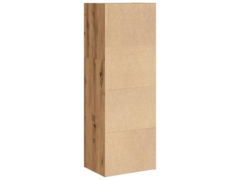  Bibliothèque, étagère de rangement chêne artisanal 40x30x114 cm bois d'ingénierie  - Conforama E
